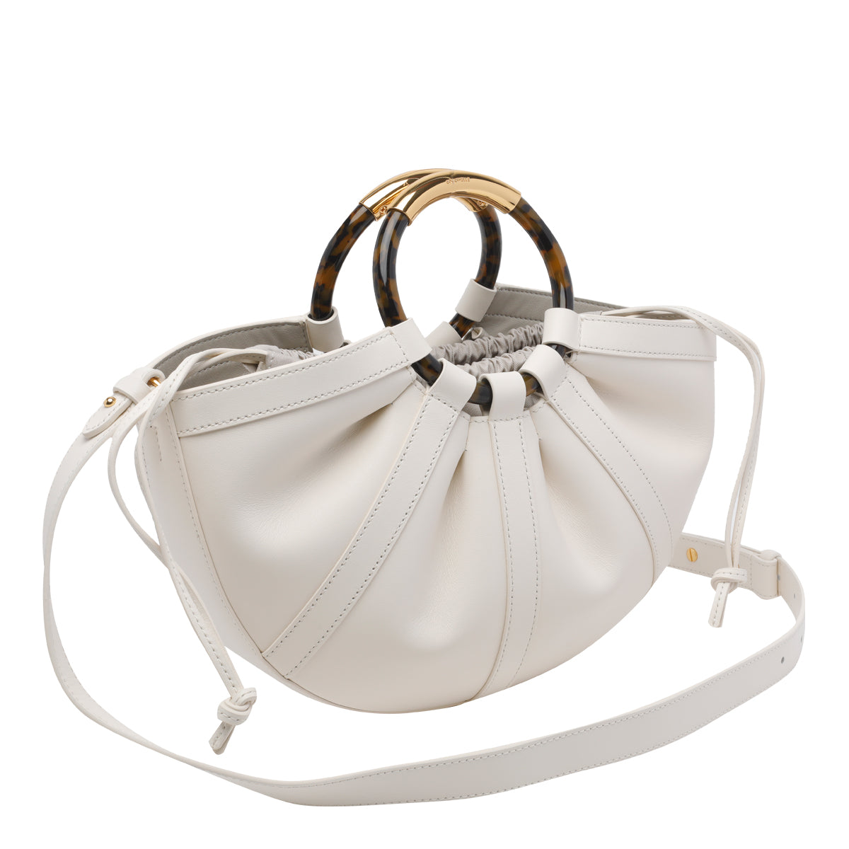 Coccinelle Bags White Calf Leather