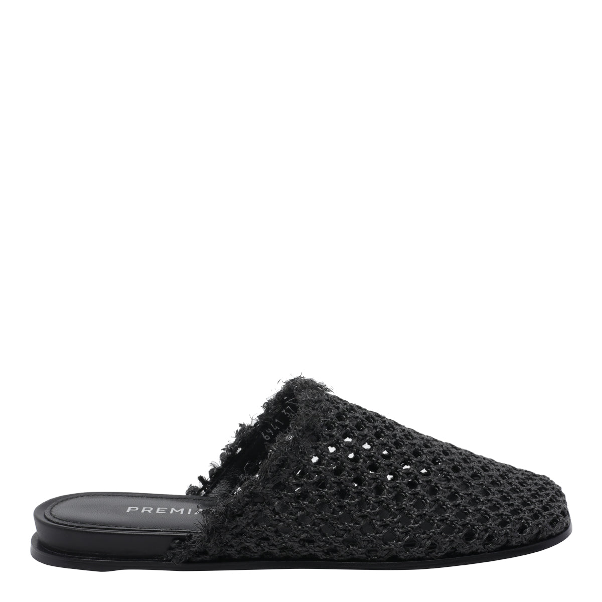 Premiata Sandals Black Fabric/leather Sole