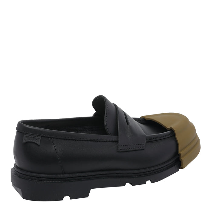 Camper Flat shoes Black Calf Leather/rubber Sole