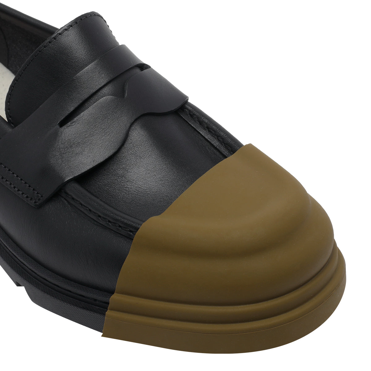 Camper Flat shoes Black Calf Leather/rubber Sole