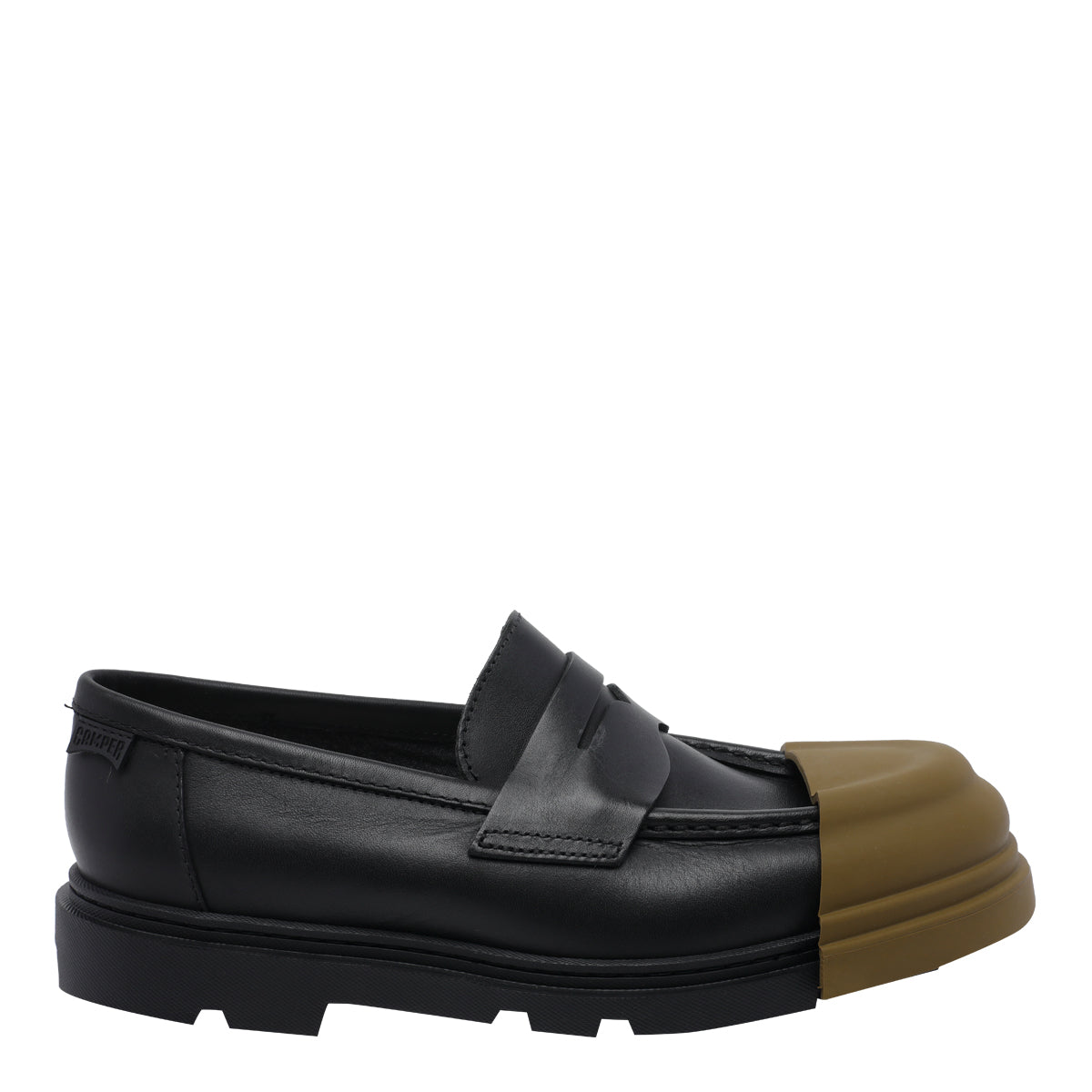 Camper Flat shoes Black Calf Leather/rubber Sole