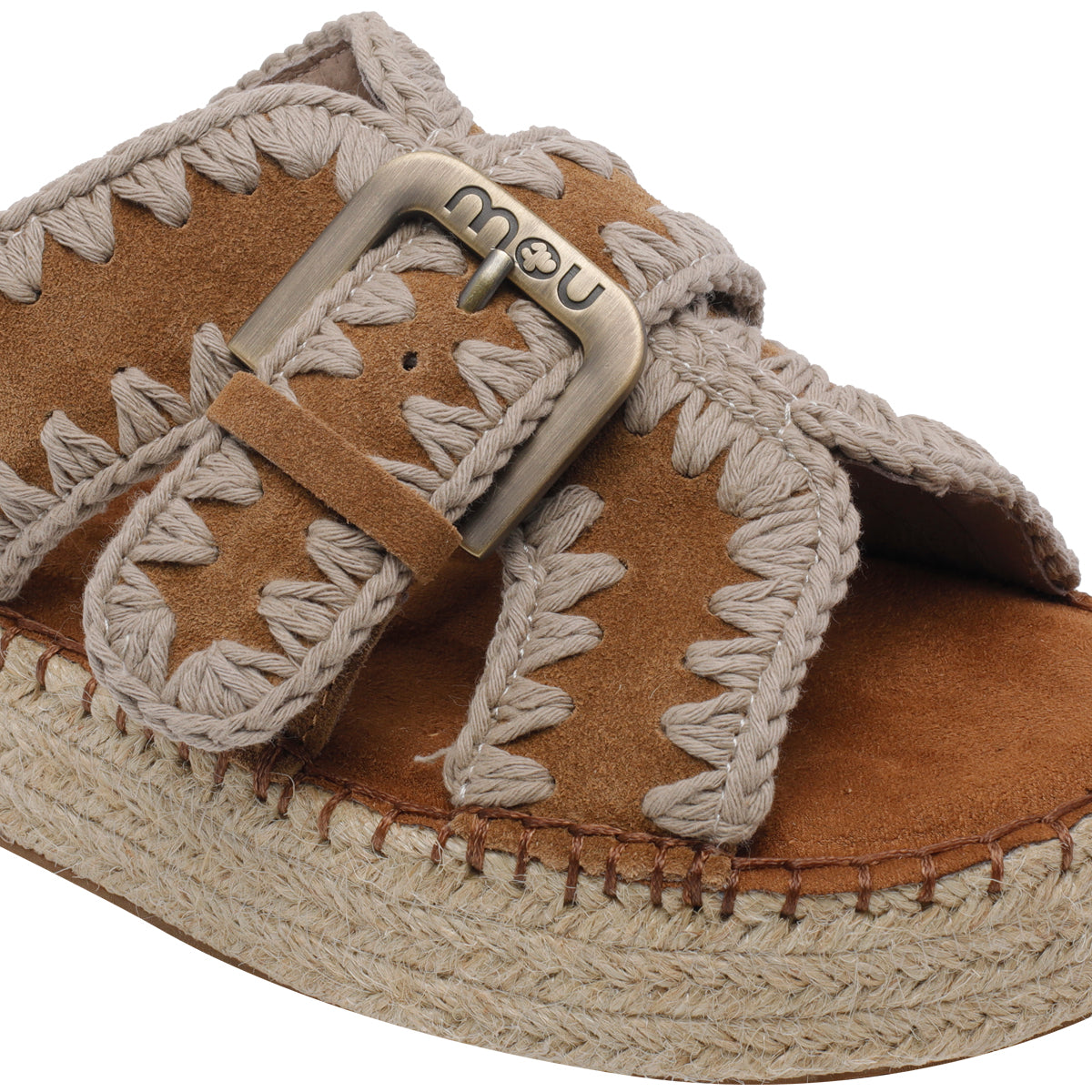 Mou Sneakers Brown Suede Leather/rubber Sole