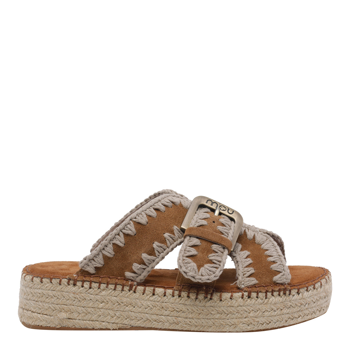 Mou Sneakers Brown Suede Leather/rubber Sole