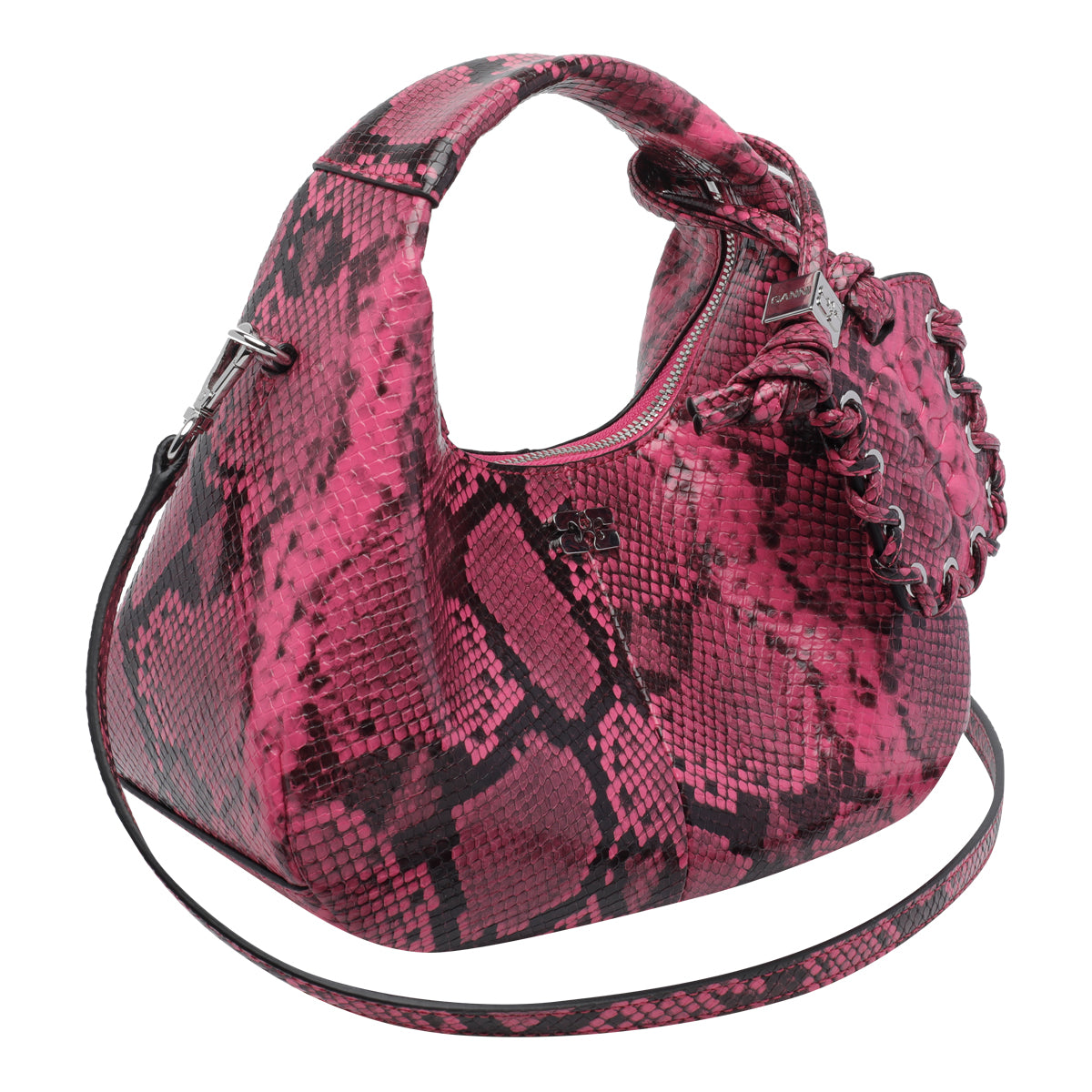 GANNI Bags Fuchsia Polyester Polyurethane