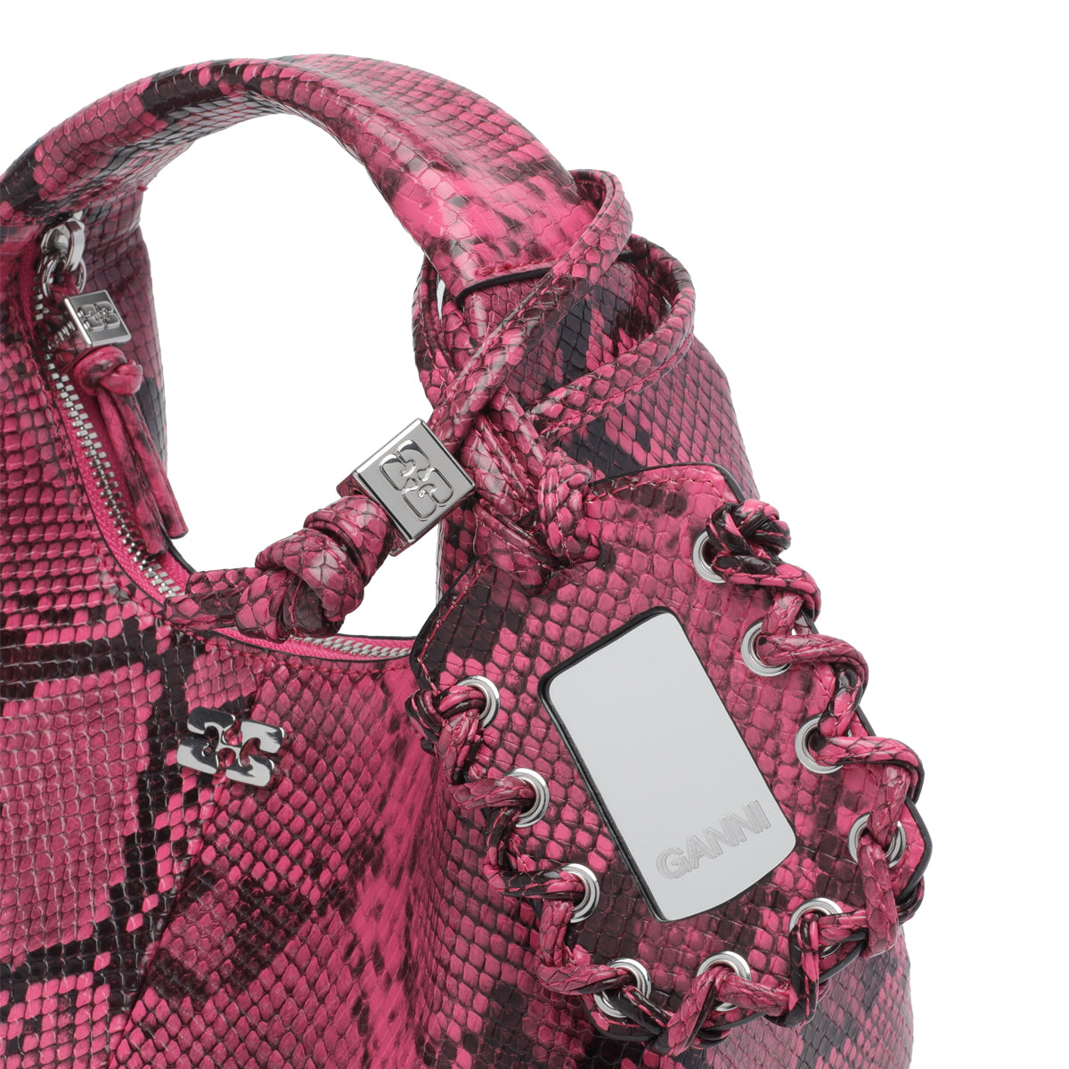 GANNI Bags Fuchsia Polyester Polyurethane