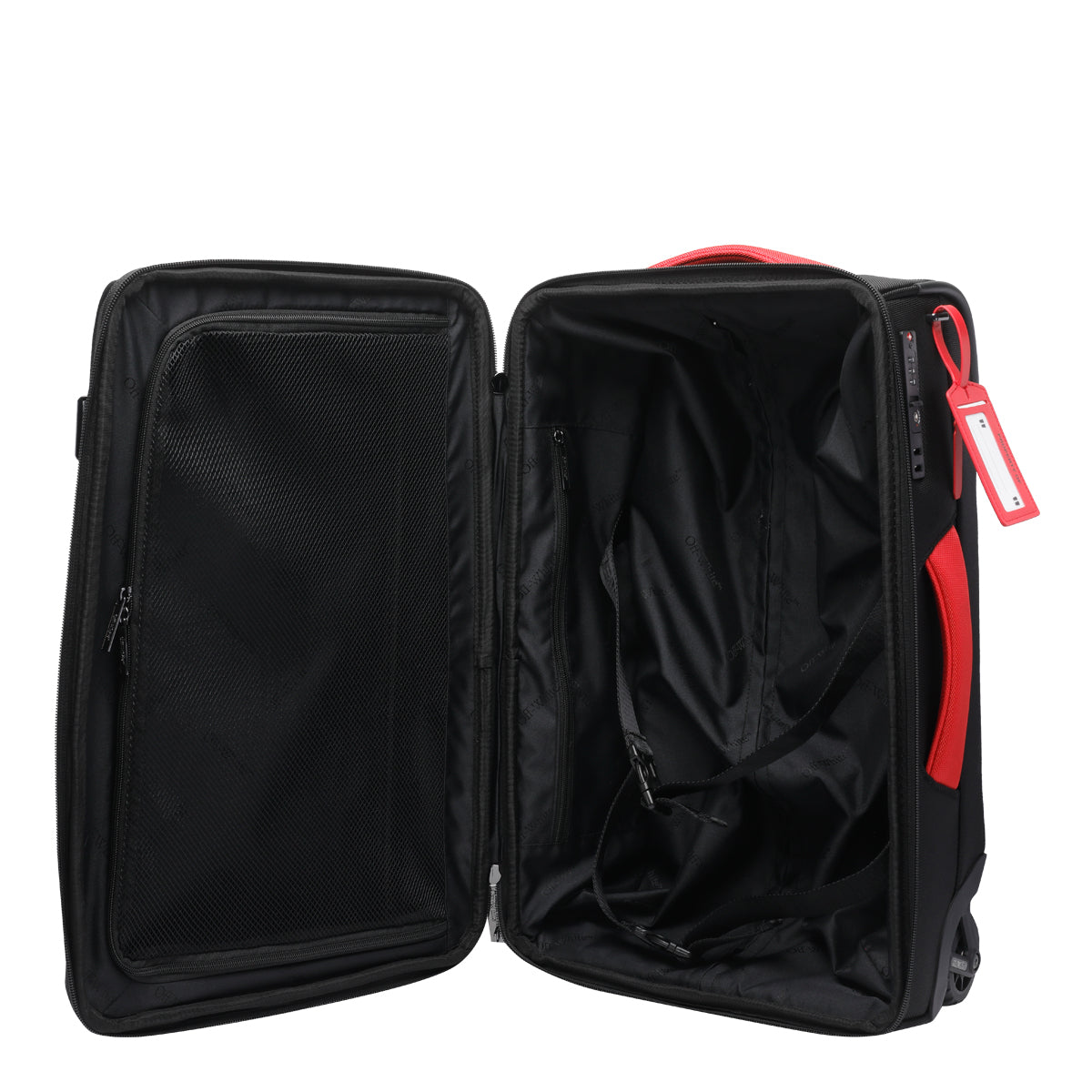 Off White Suitcases Black Polyamide