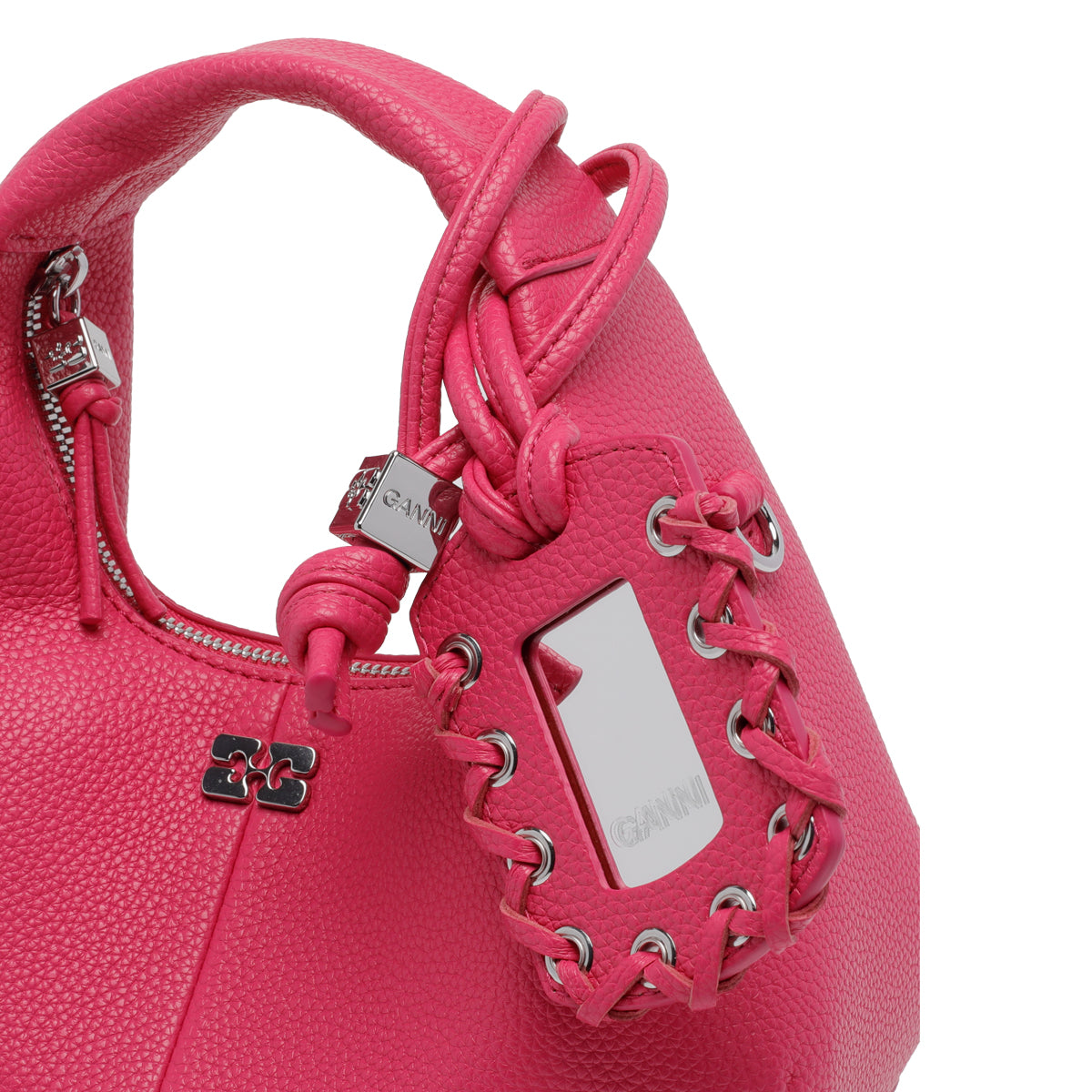 GANNI Bags Fuchsia Polyester Polyurethane