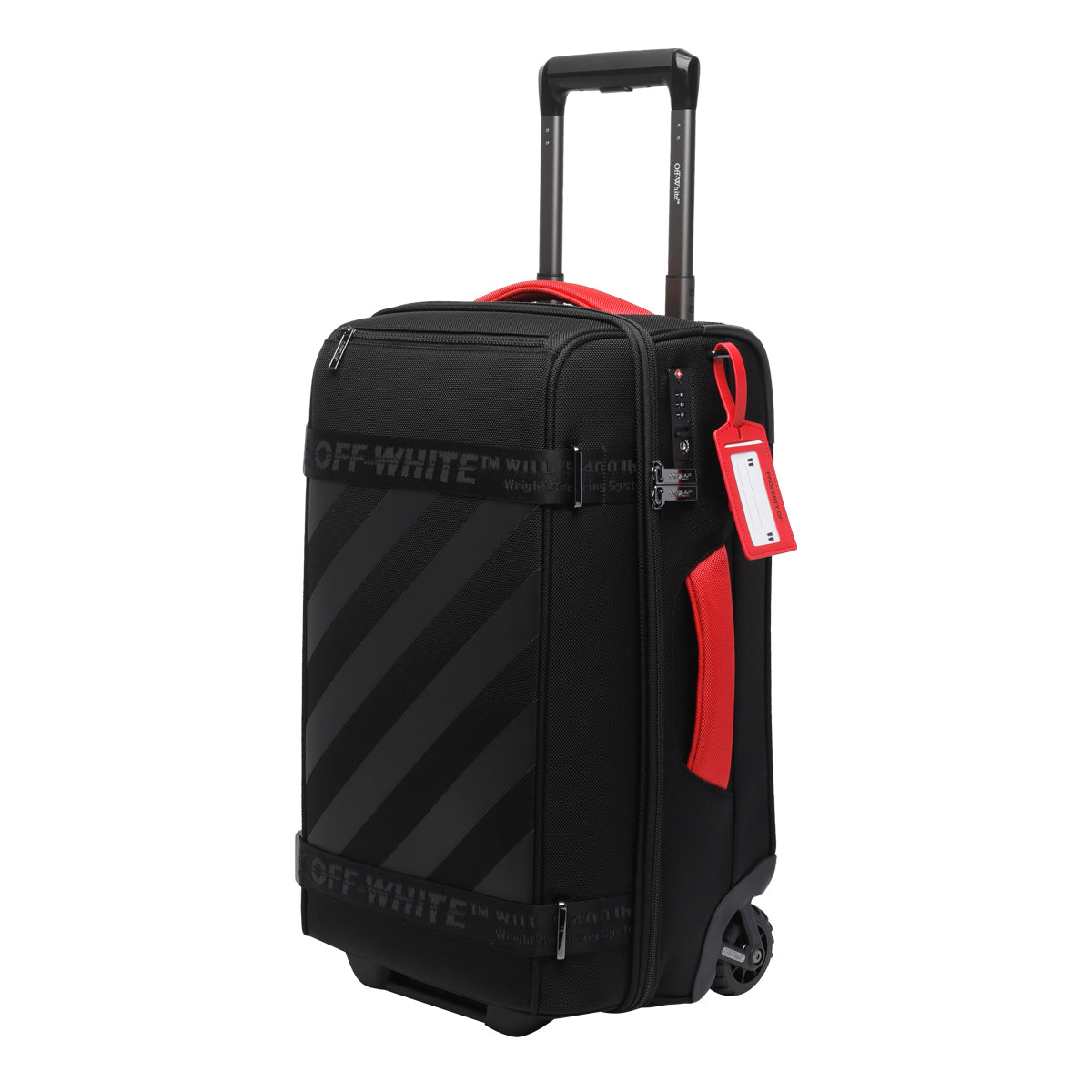 Off White Suitcases Black Polyamide