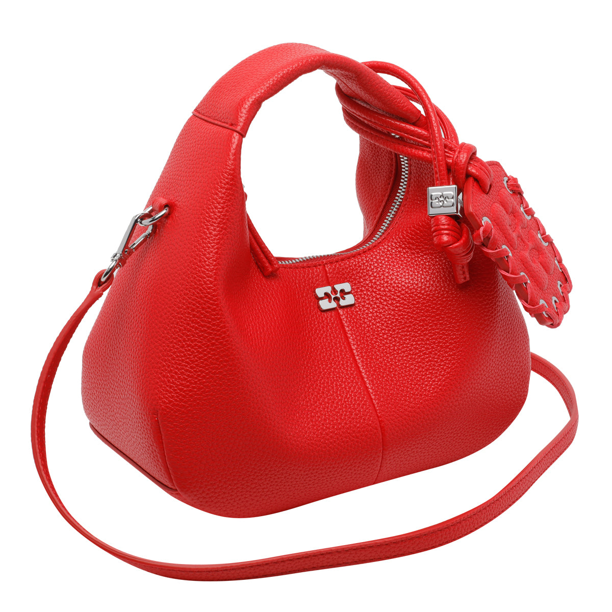 GANNI Bags Red Polyester Polyurethane