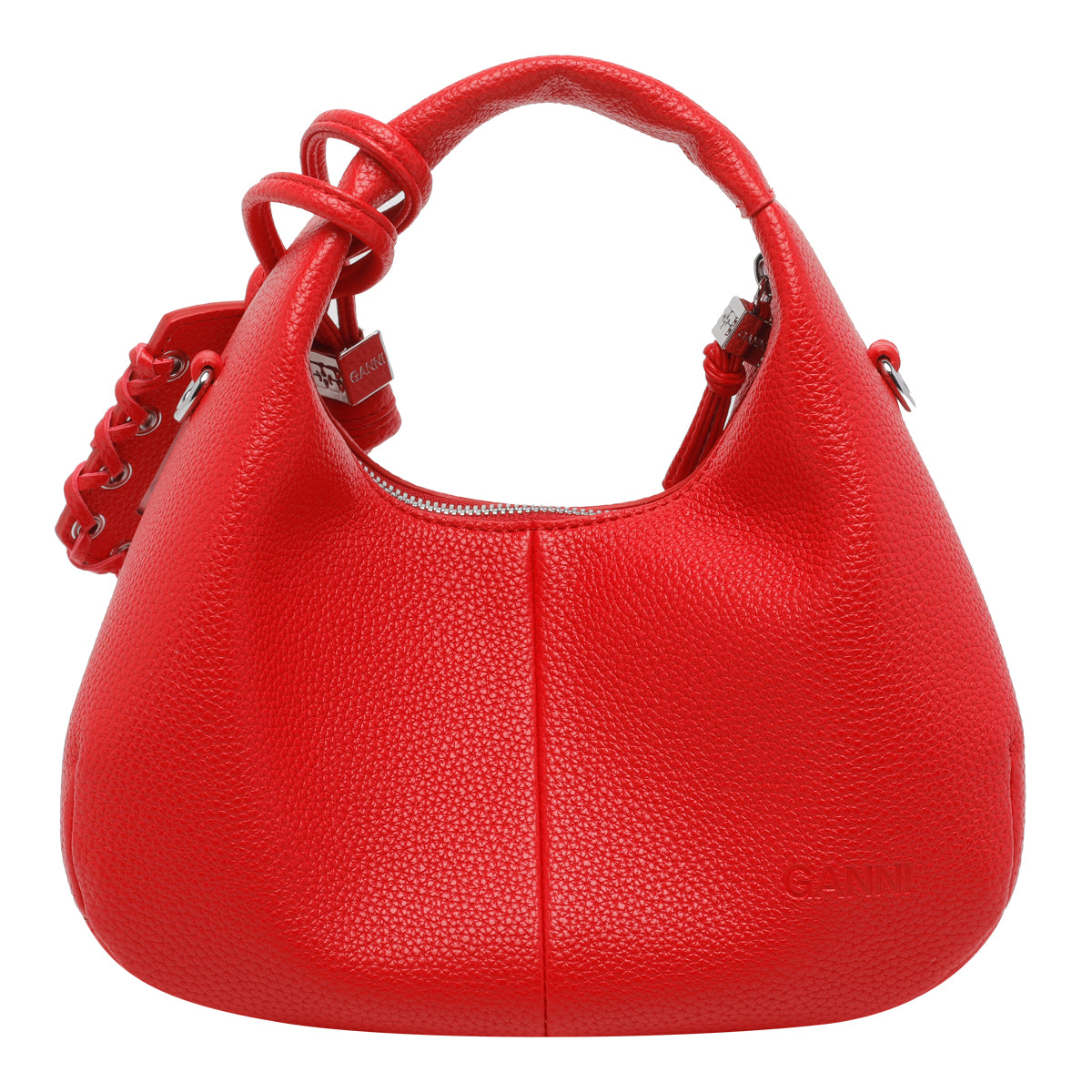 GANNI Bags Red Polyester Polyurethane