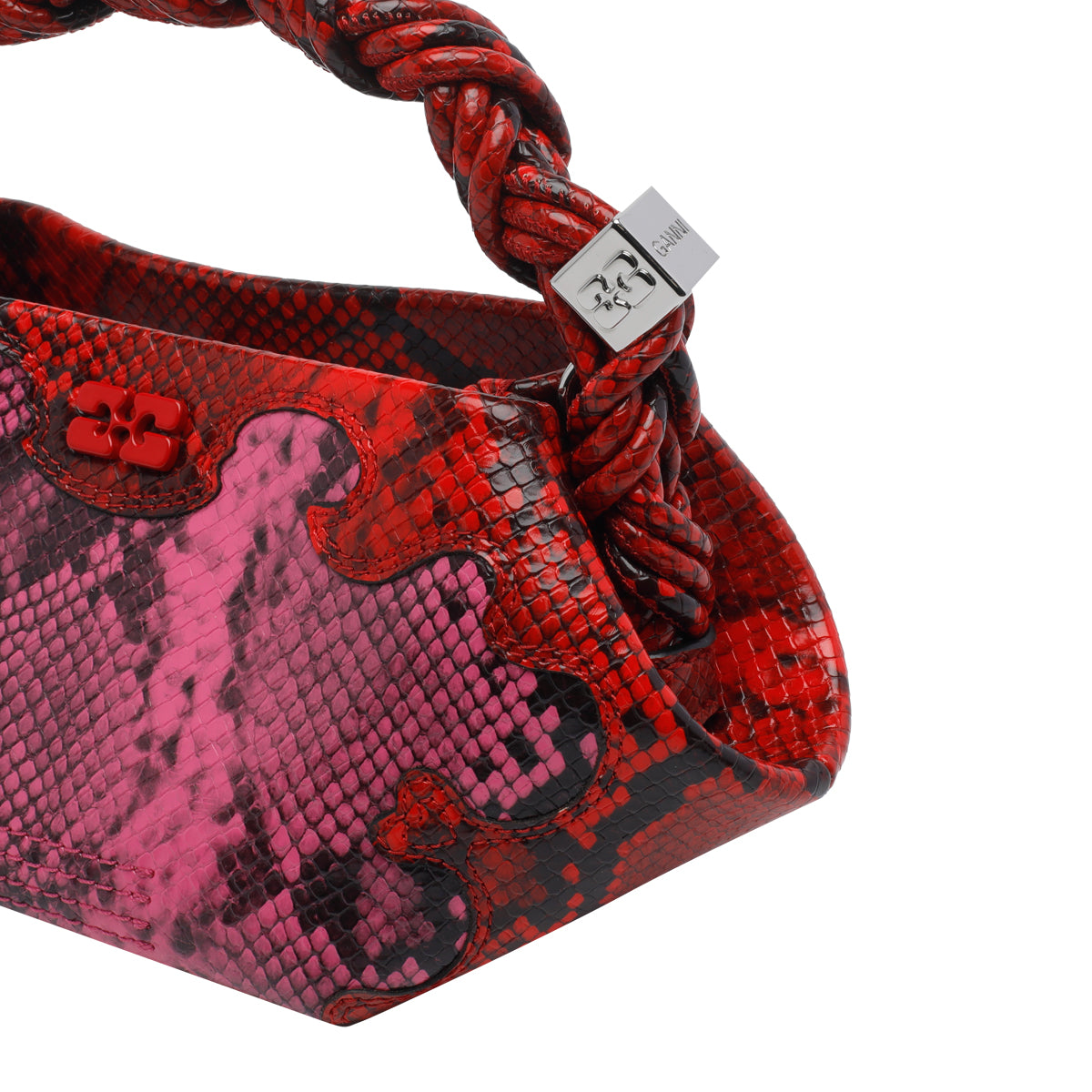 GANNI Bags Red Polyester Polyurethane