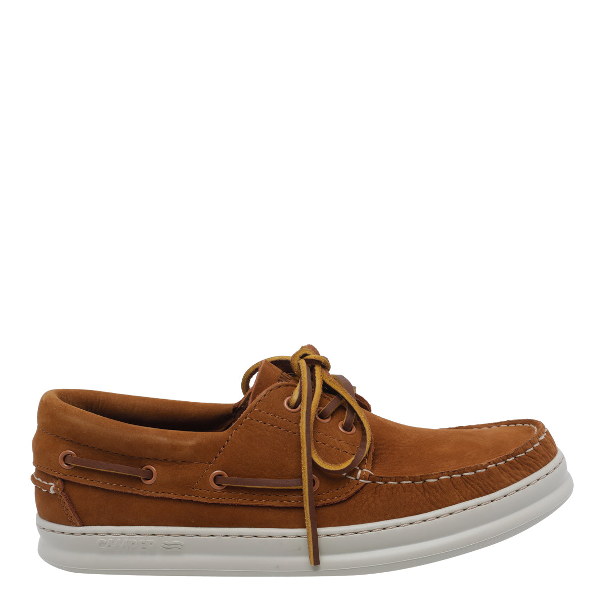 Camper Flat shoes Brown Suede Leather/rubber Sole