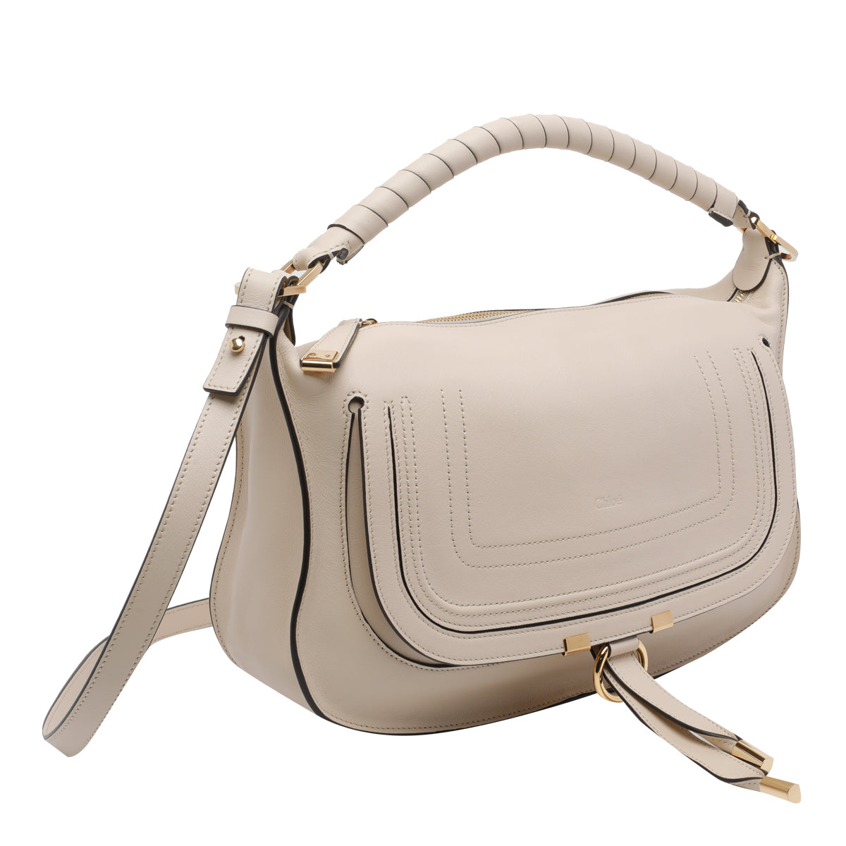 Chloè Bags White Calf Leather