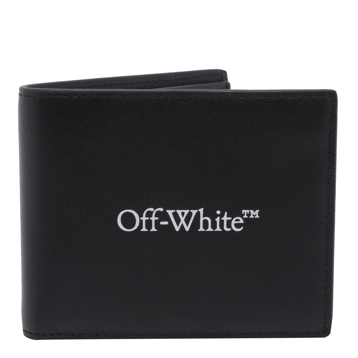 Off White Wallets Black Calf Leather