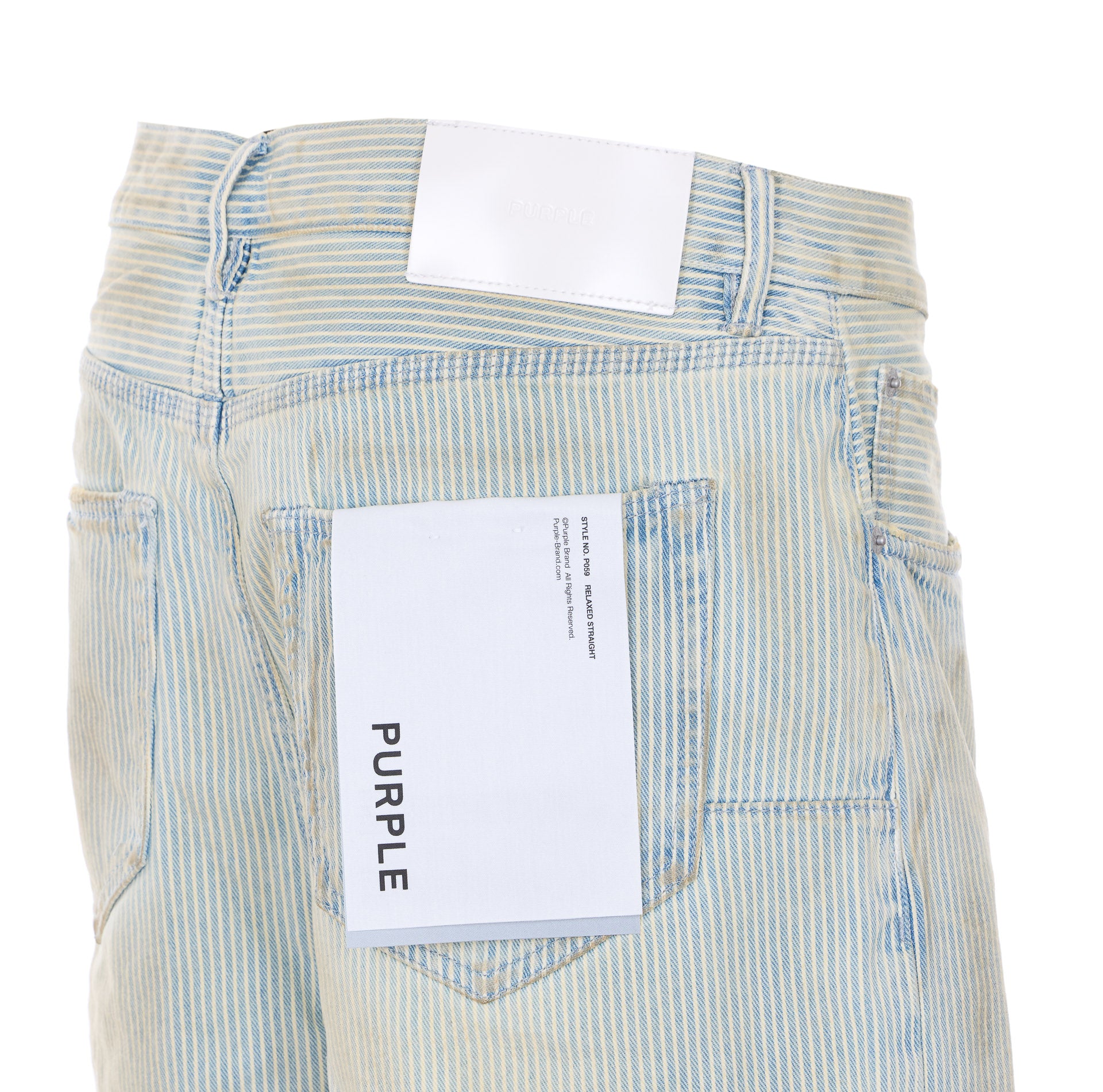 Purple Brand Shorts Blue Cotton