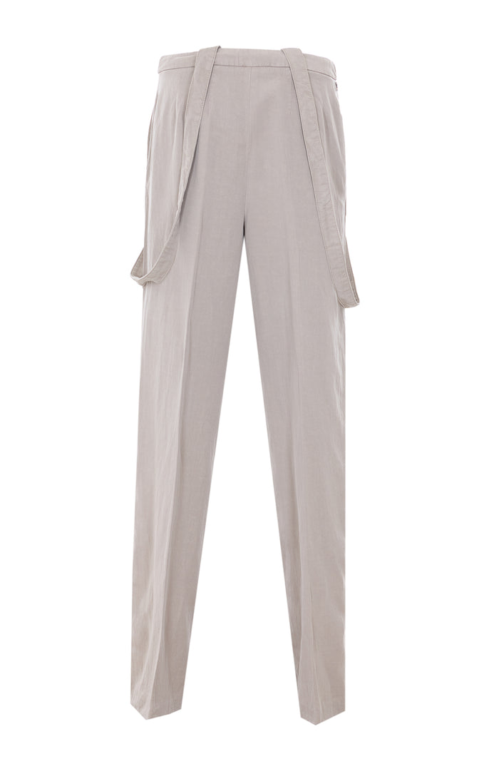 Dondup Trousers Grey Lyocell