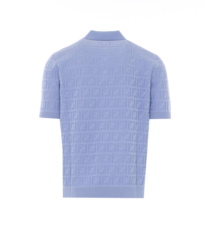 Fendi T-shirts and Polos Blue Cotton