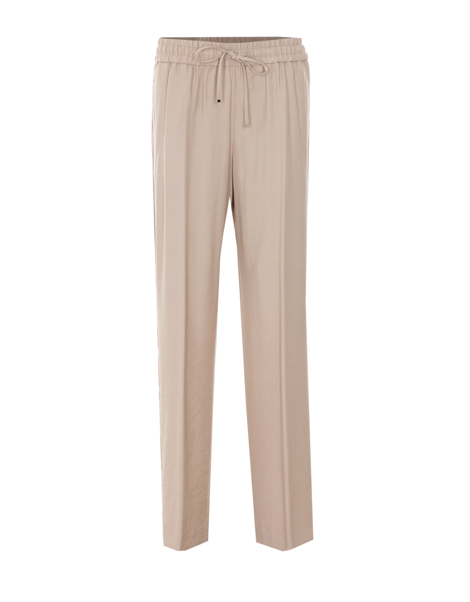 Dondup Trousers Beige Viscose
