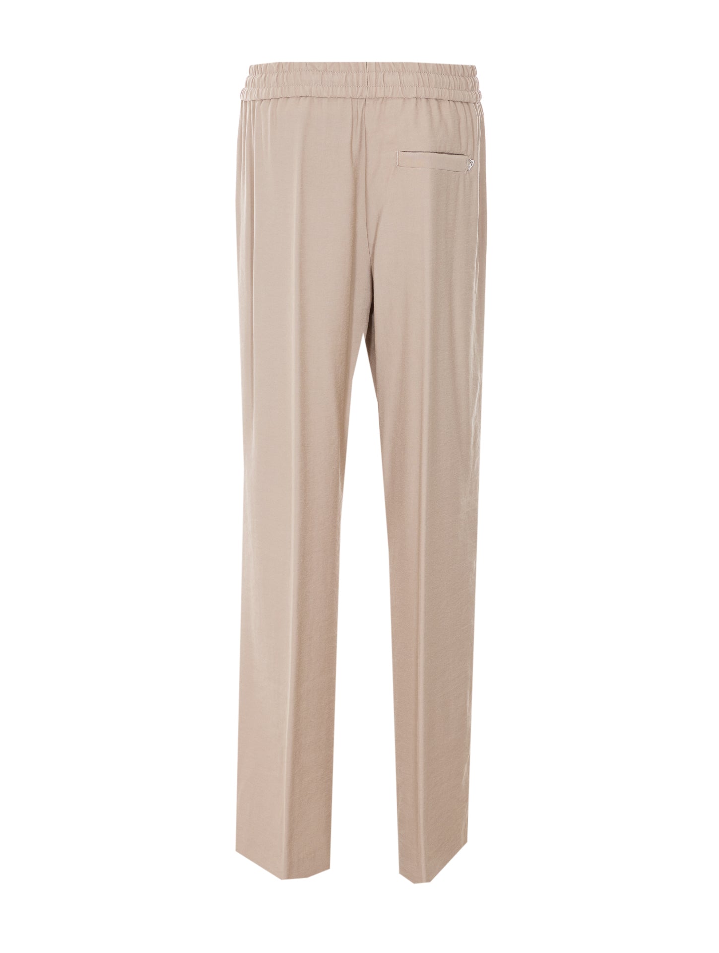 Dondup Trousers Beige Viscose