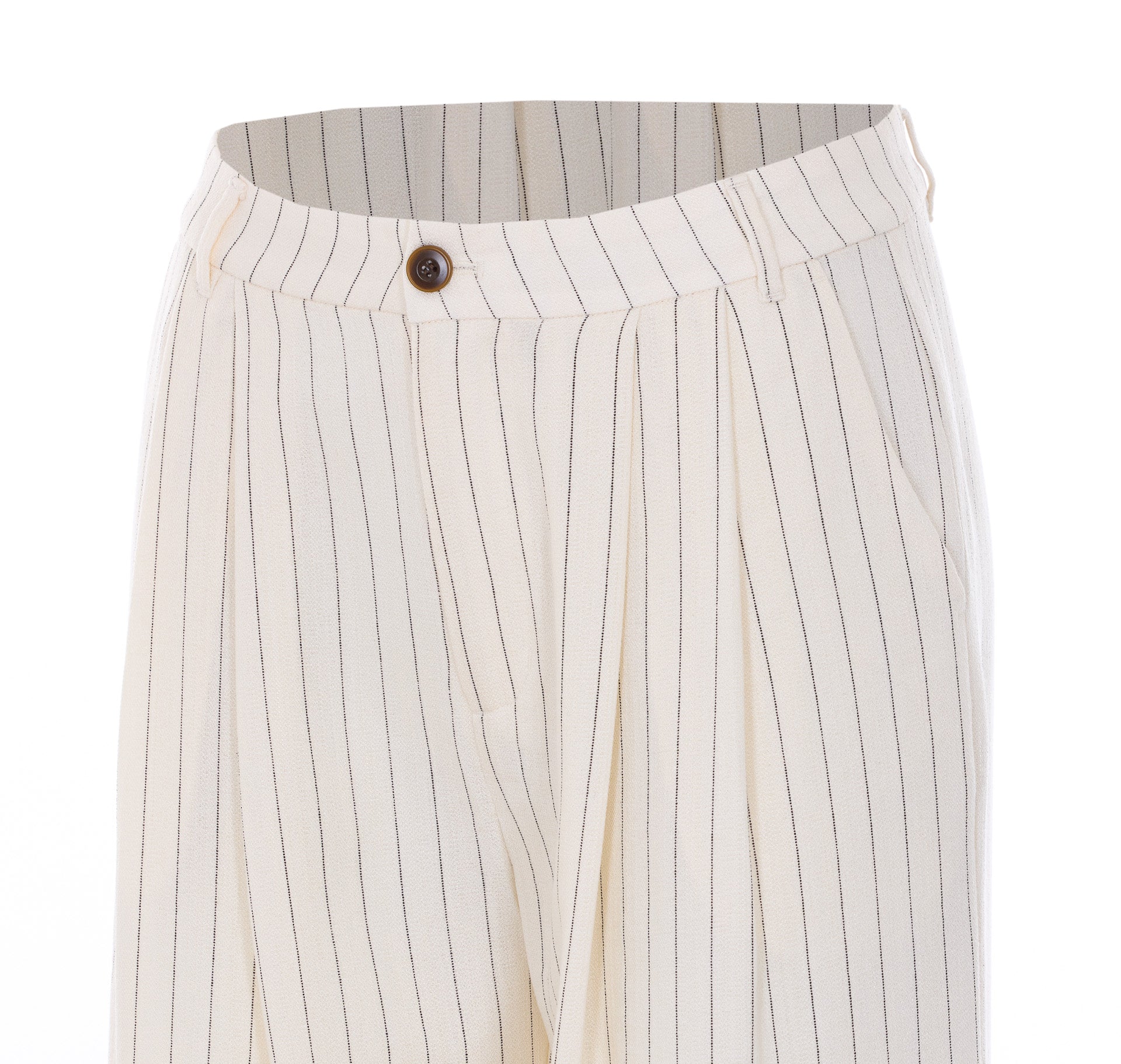 Eleh Trousers White Polyester