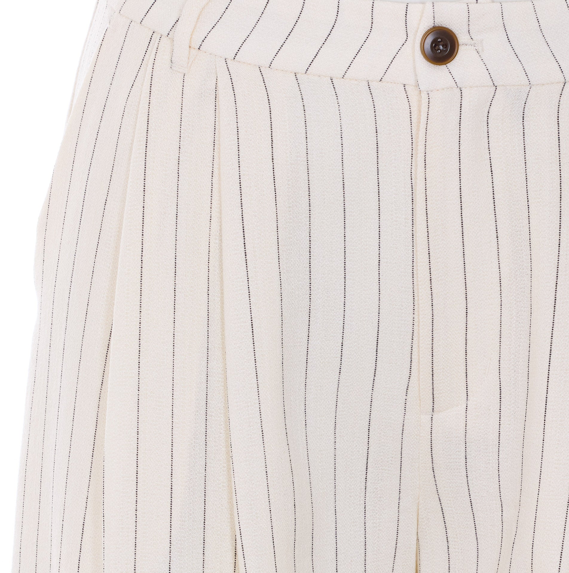 Eleh Trousers White Polyester