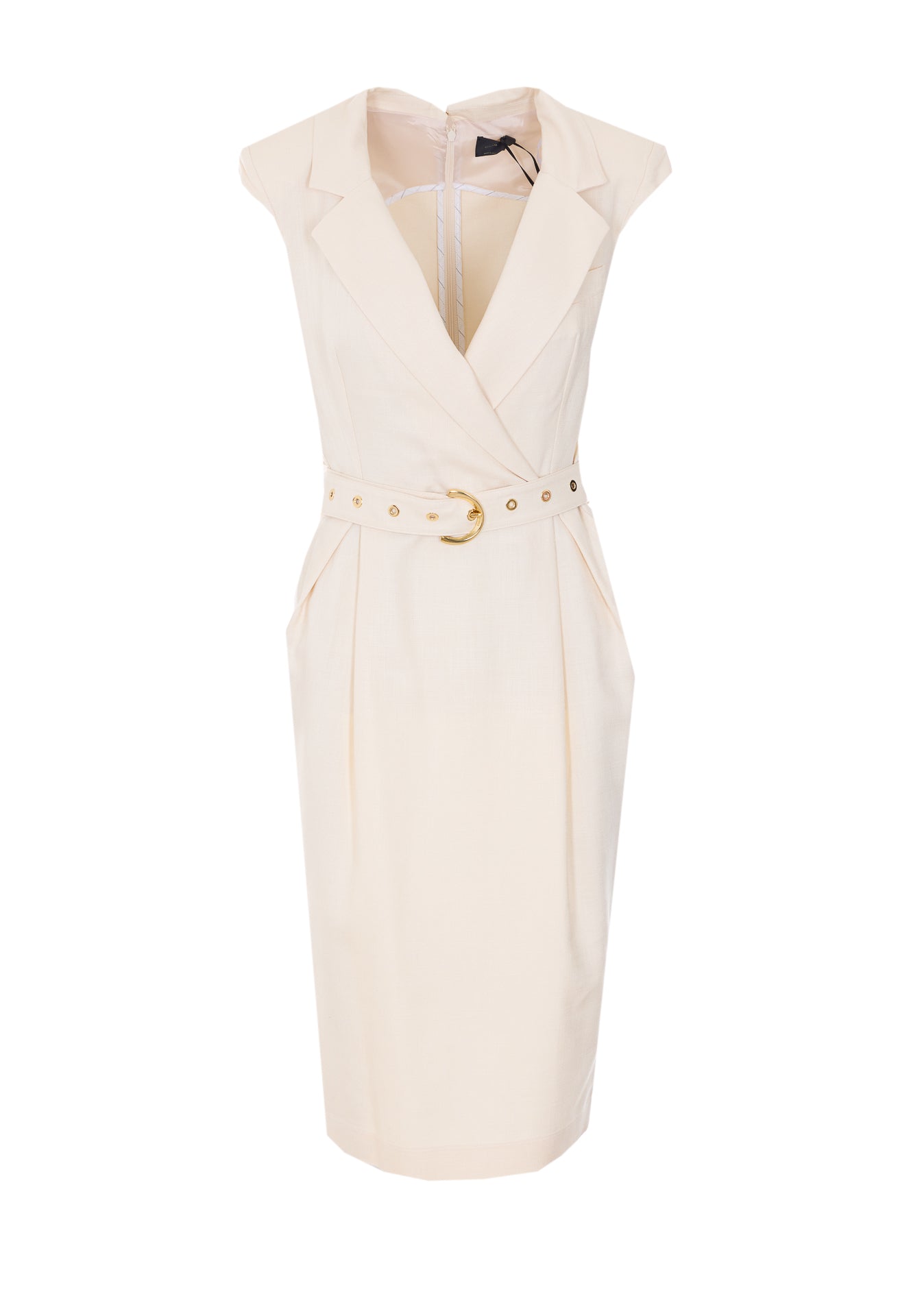 Pinko Dresses White Viscose