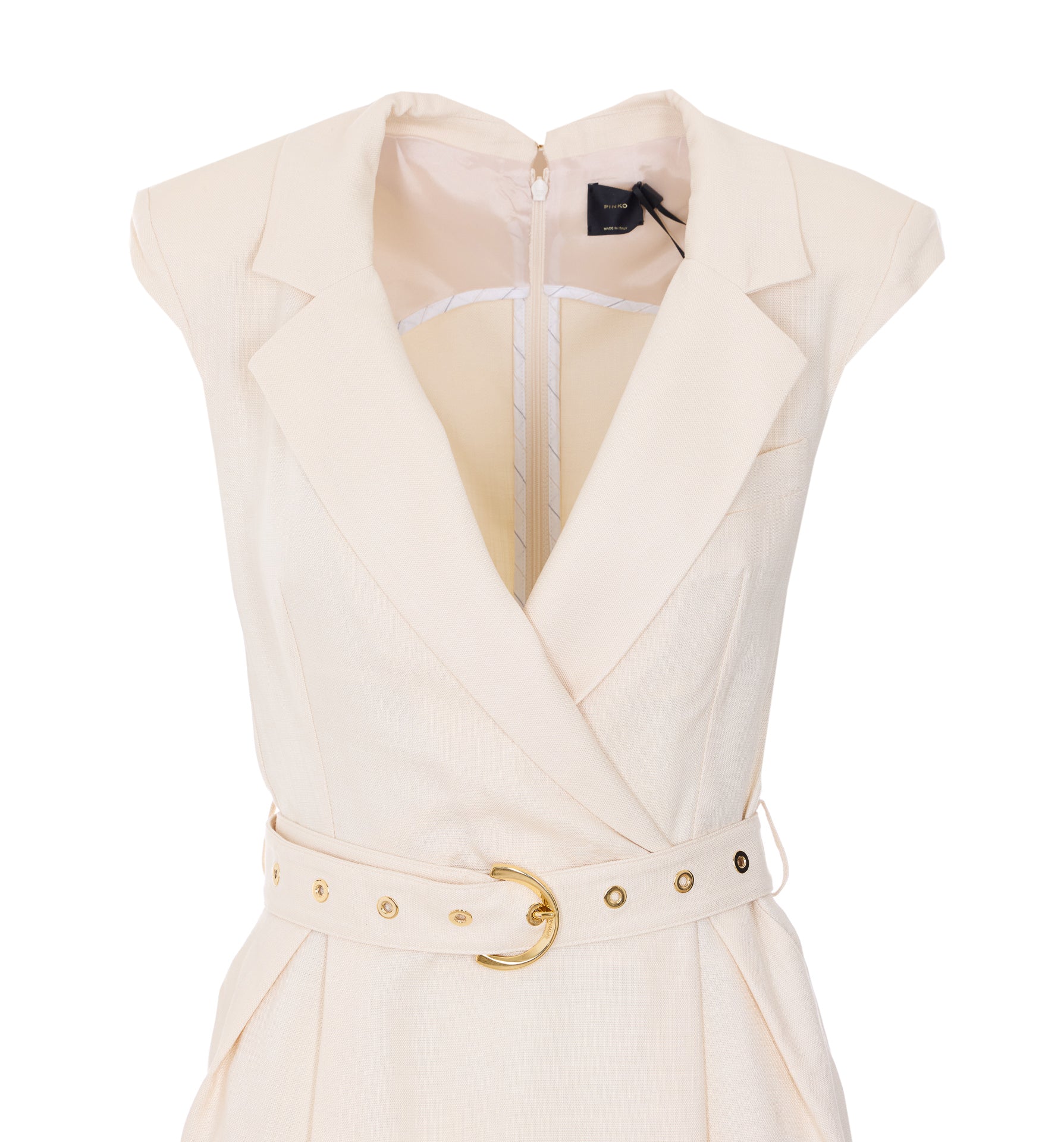 Pinko Dresses White Viscose