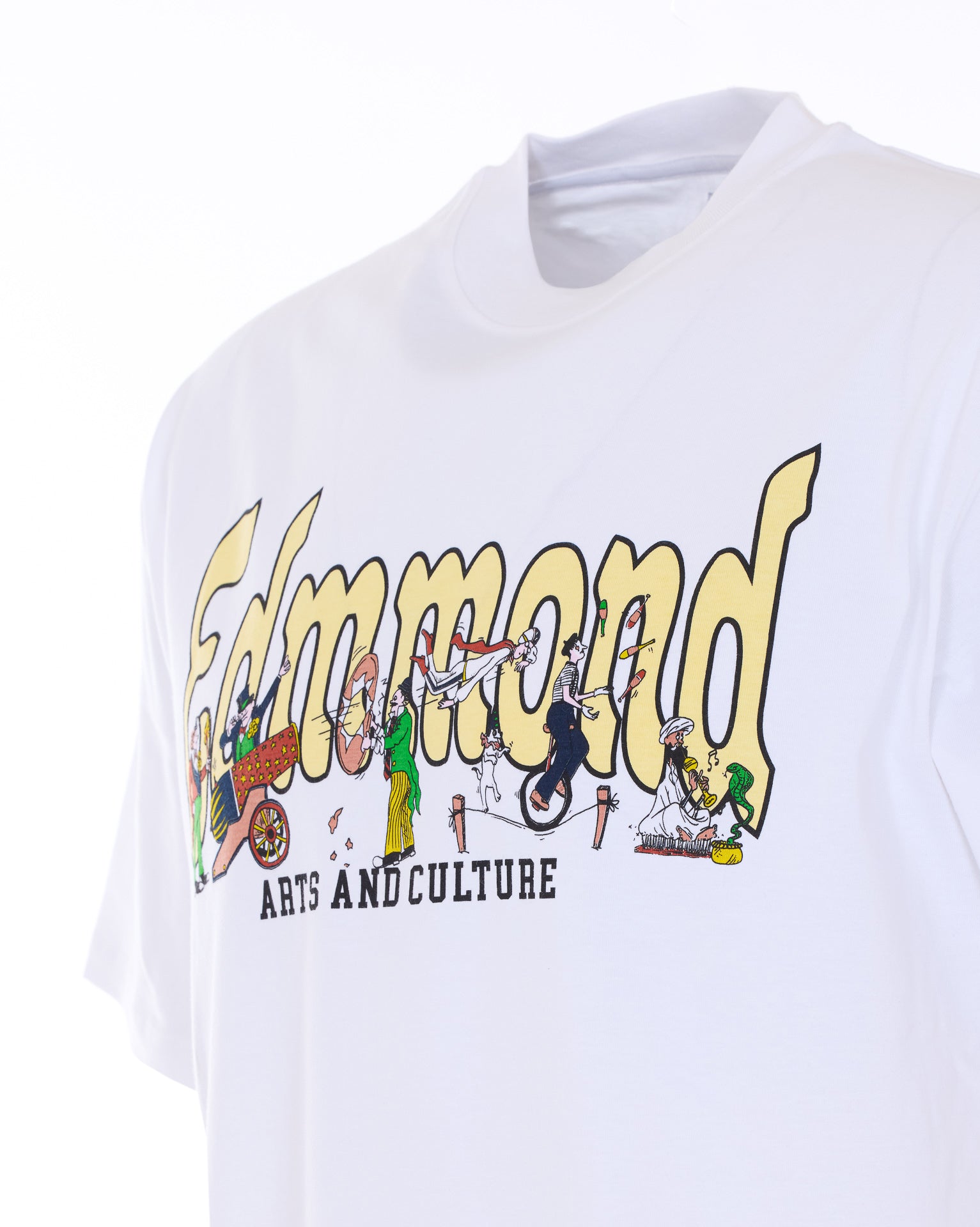 EDMMOND STUDIOS T-shirts and Polos White Organic Cotton