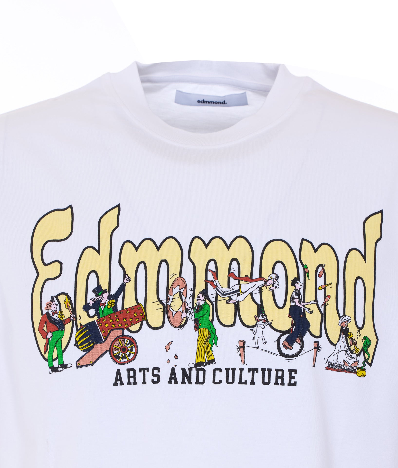 EDMMOND STUDIOS T-shirts and Polos White Organic Cotton