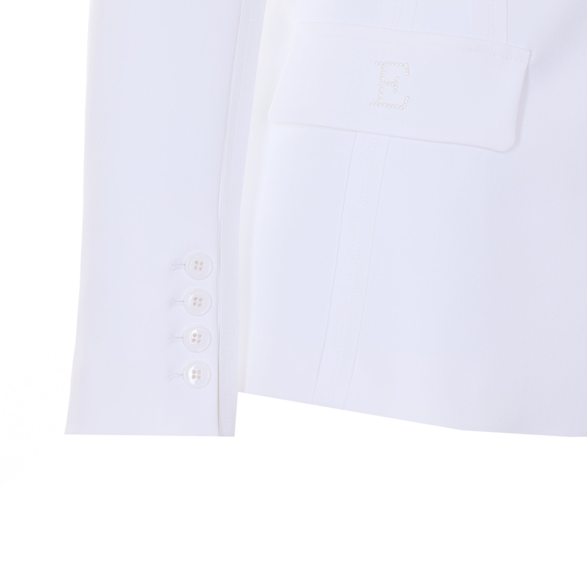 Elisabetta Franchi Jackets White Polyester