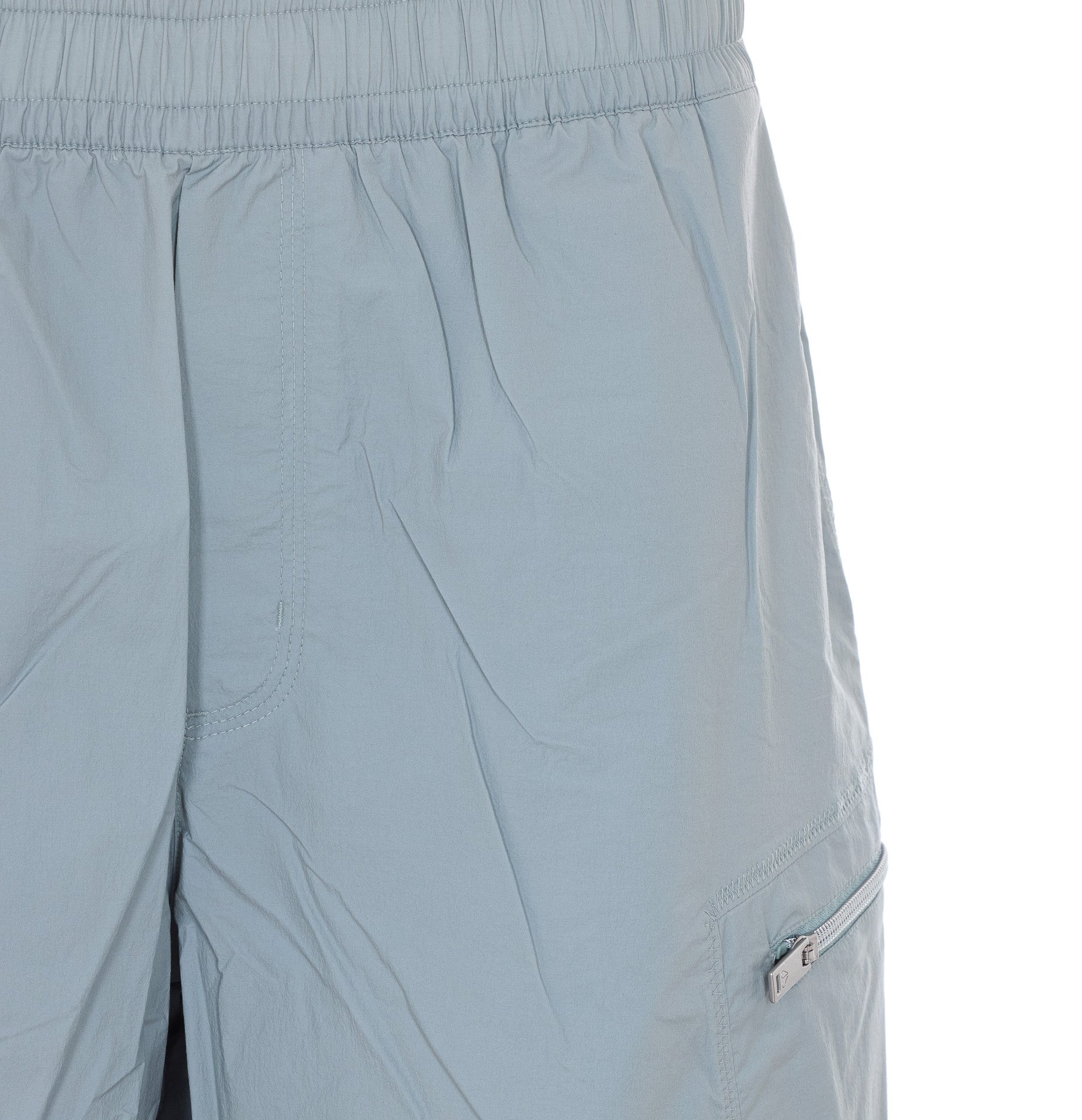 Moose Knuckles Shorts Blue Recycled Nylon