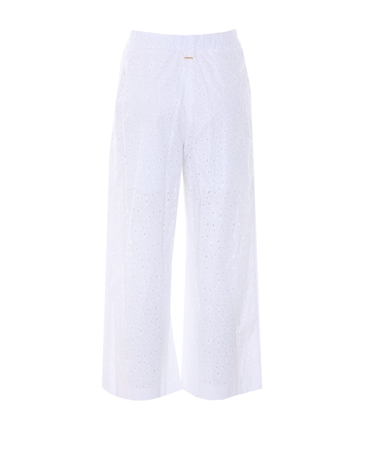 Twin-set Trousers White Cotton