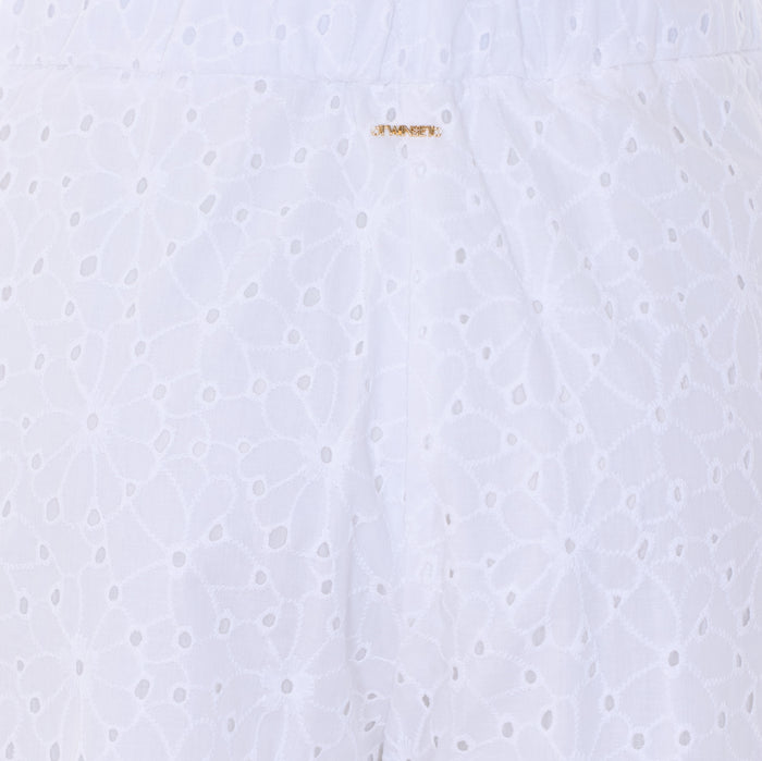 Twin-set Trousers White Cotton