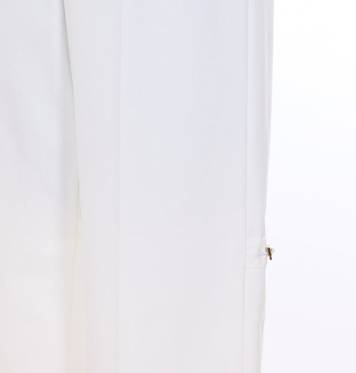 Fendi Trousers White Cotton