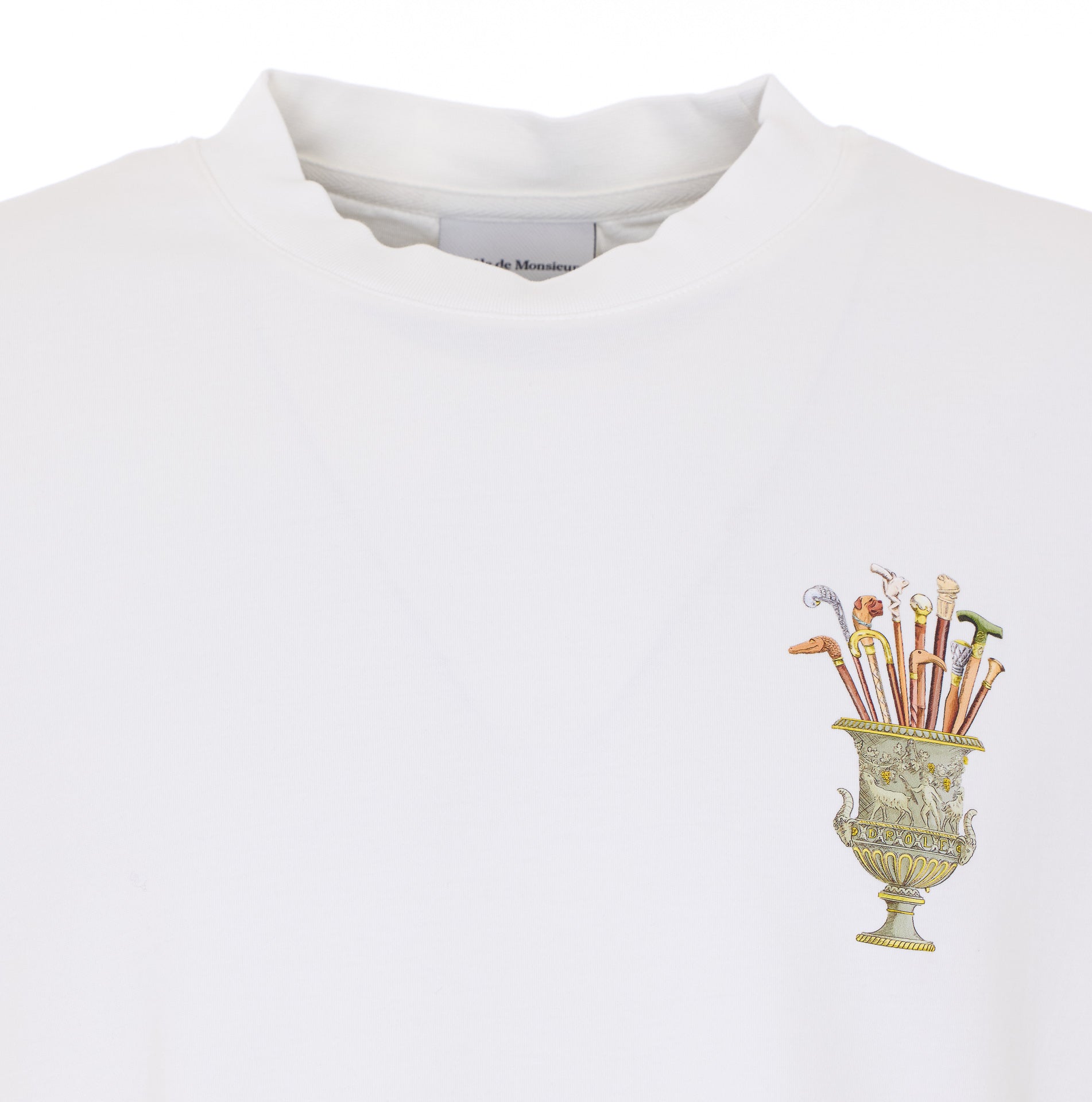 DROLE DE MONSIEUR T-shirts and Polos White Cotton