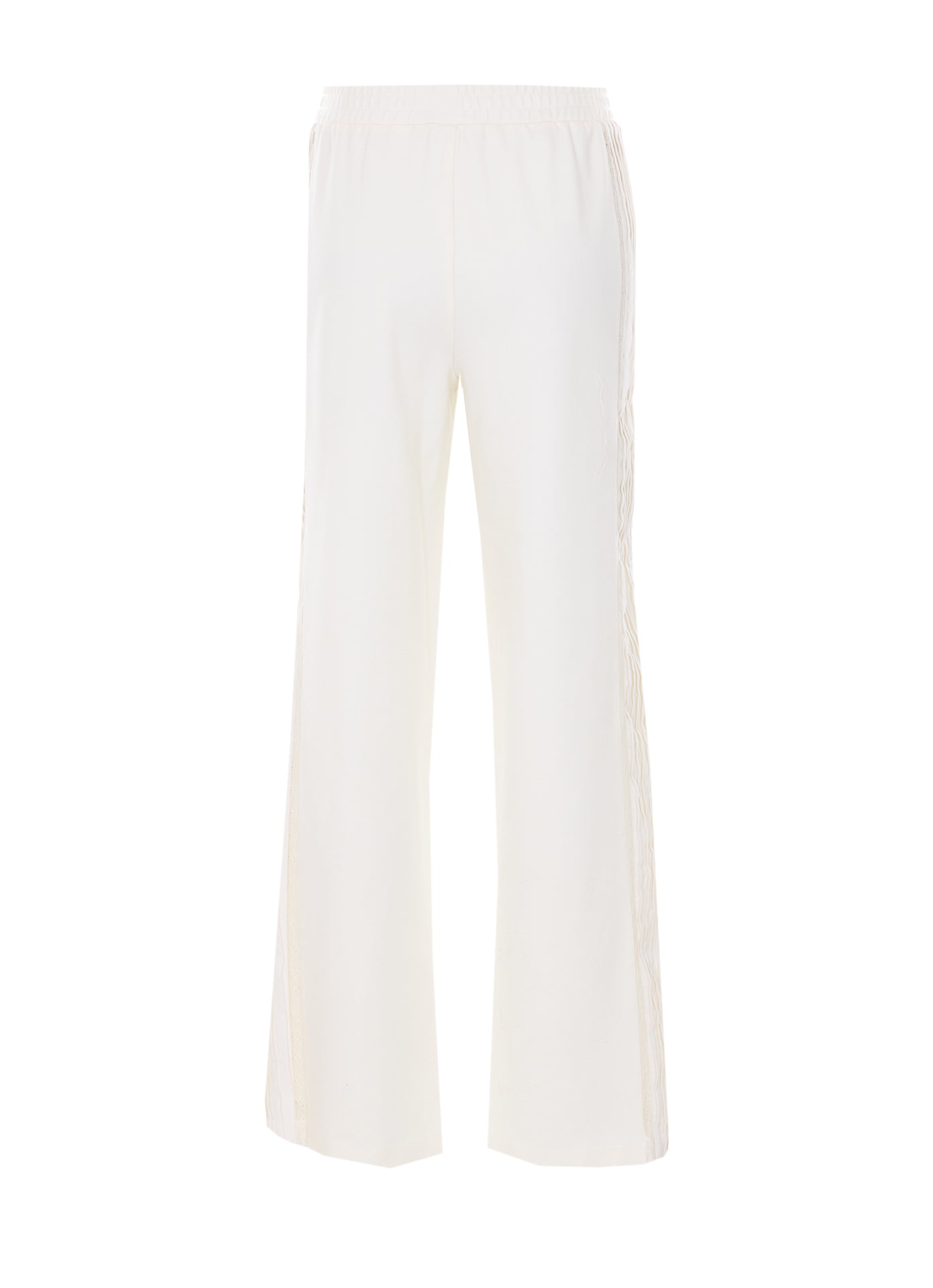 Twin-set Trousers White Viscose