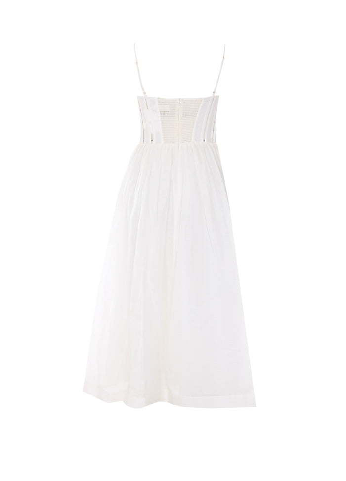 Zimmermann Dresses White Linen