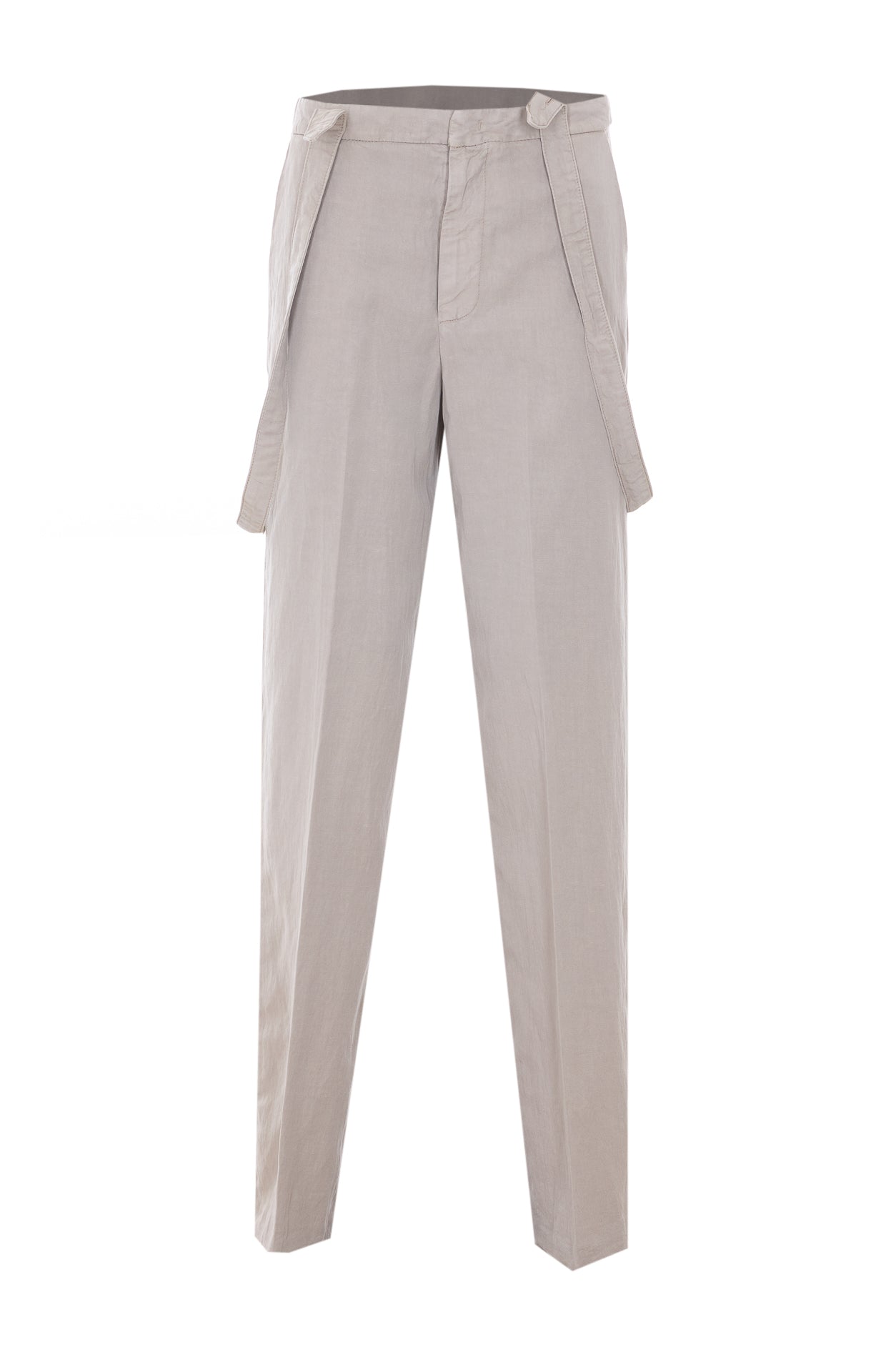 Dondup Trousers Grey Lyocell