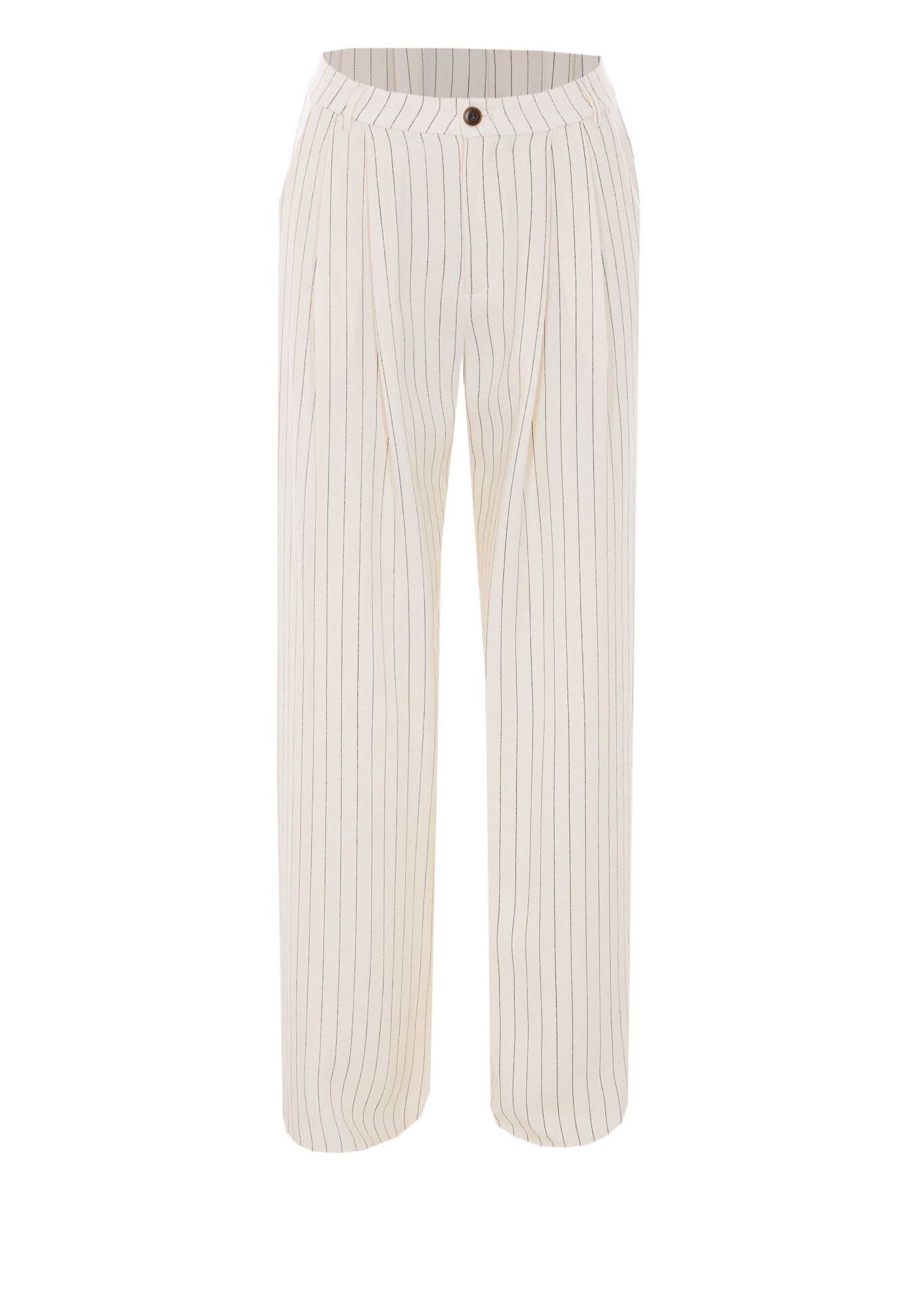 Eleh Trousers White Polyester