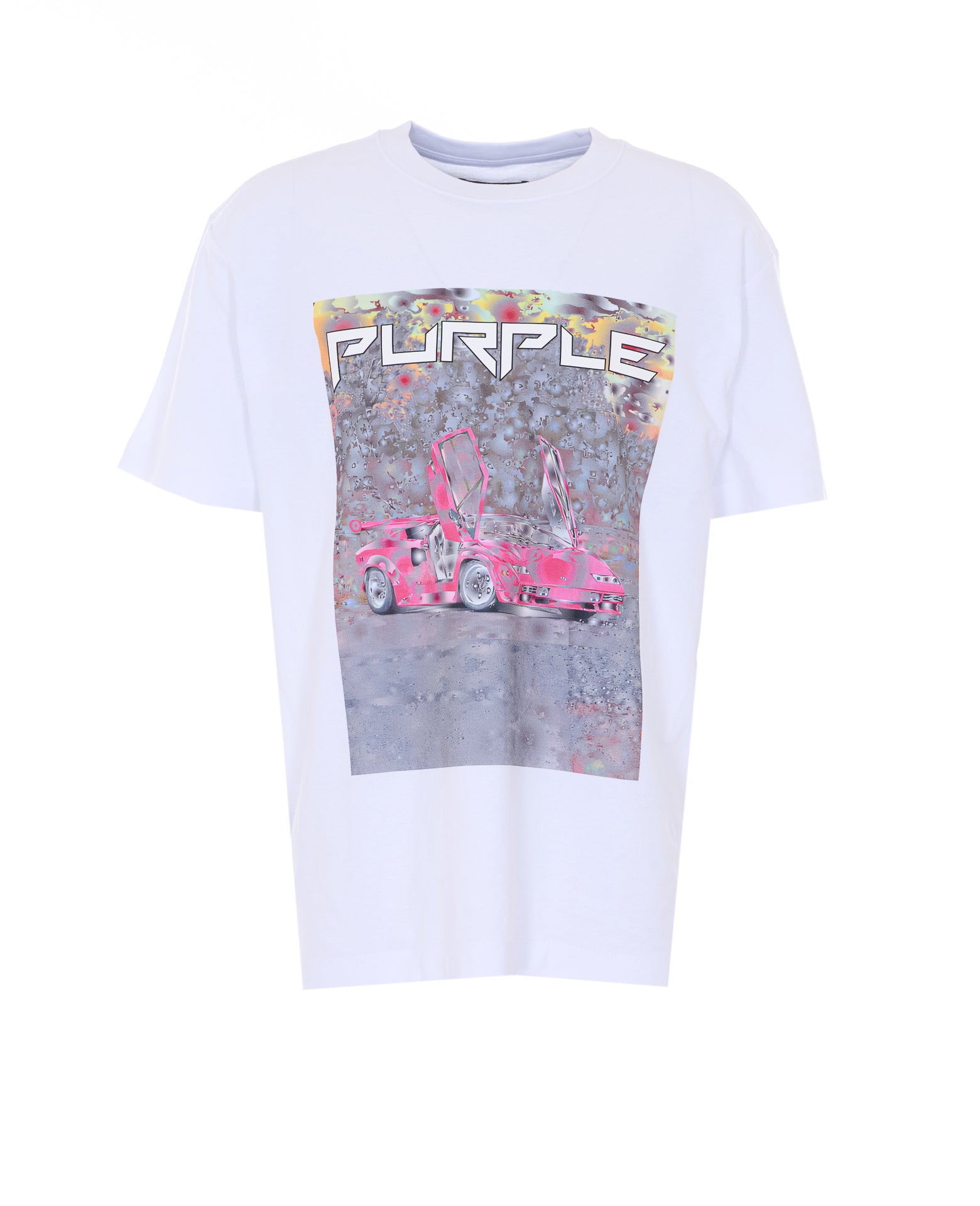 Purple Brand T-shirts and Polos White Cotton