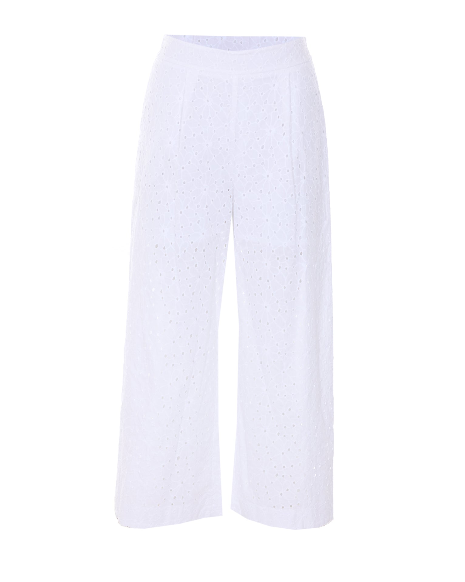 Twin-set Trousers White Cotton