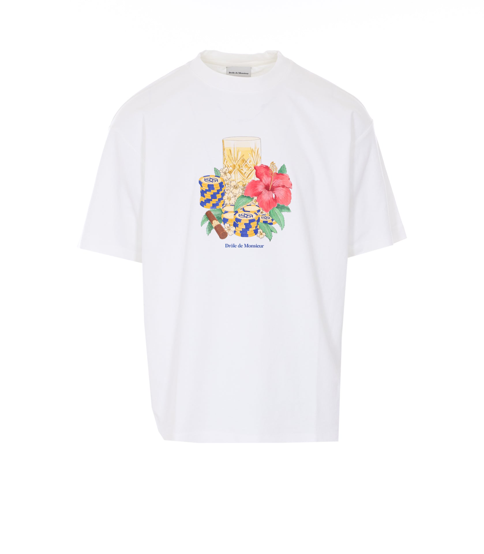 DROLE DE MONSIEUR T-shirts and Polos White Cotton