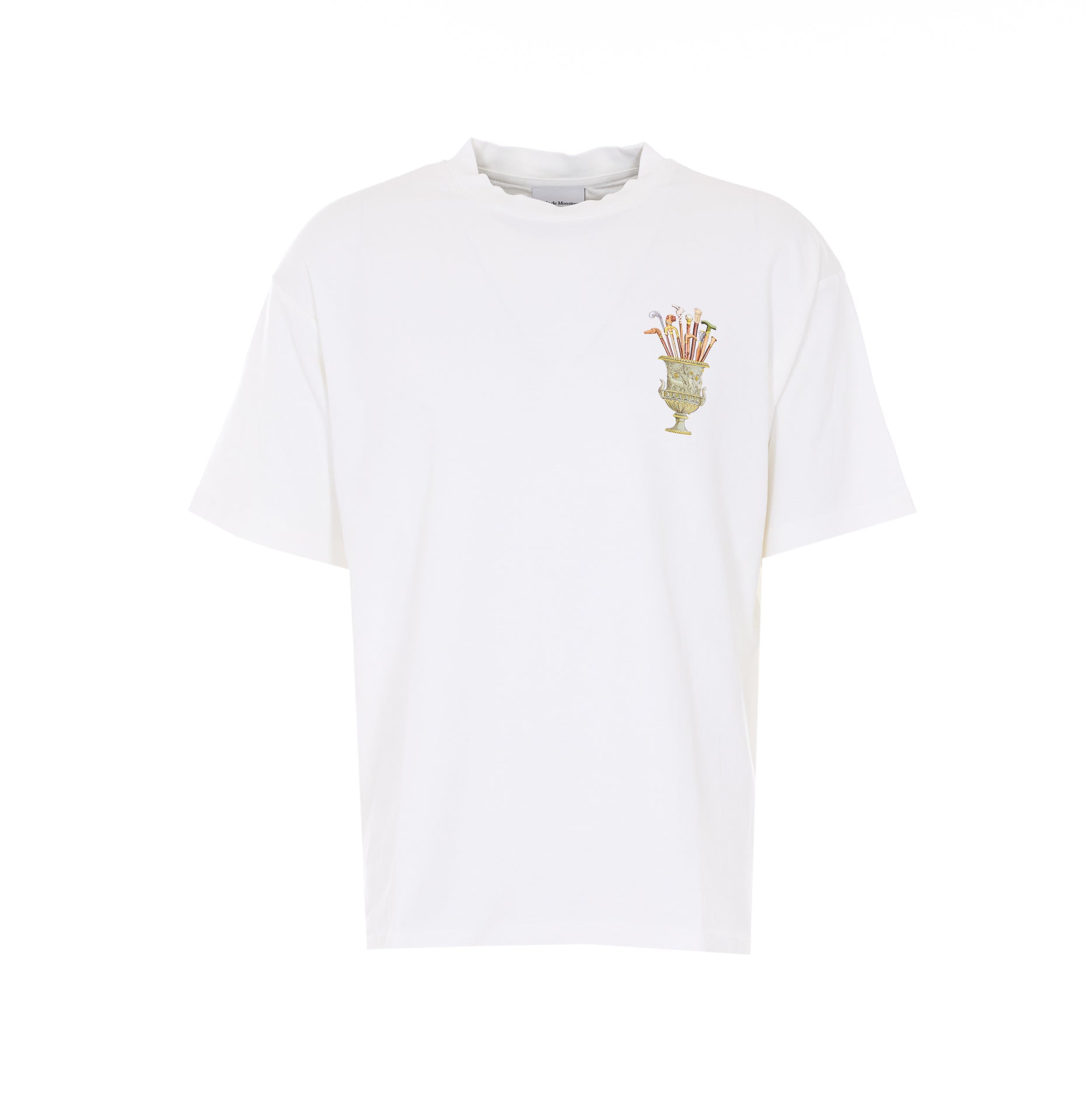 DROLE DE MONSIEUR T-shirts and Polos White Cotton