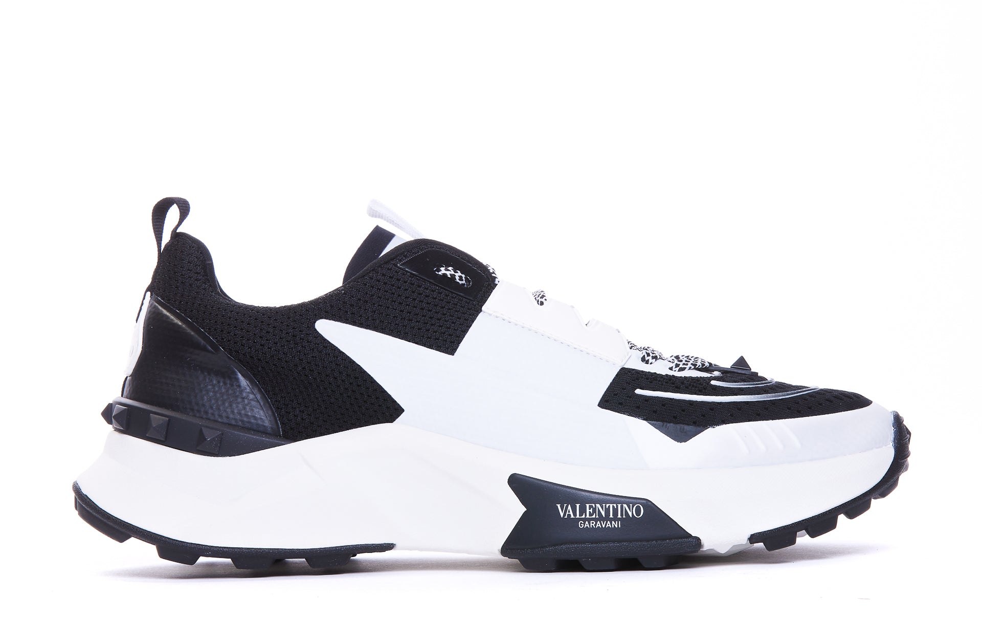Valentino Garavani Sneakers Black Fabric/rubber Sole