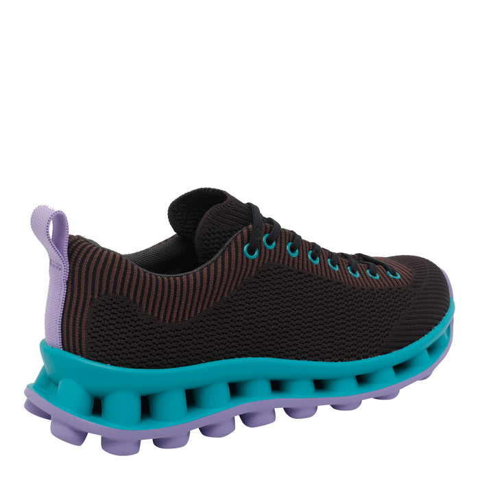 Camper Sneakers Brown Fabric/rubber Sole