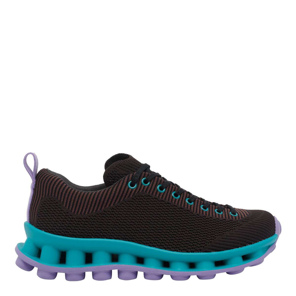 Camper Sneakers Brown Fabric/rubber Sole