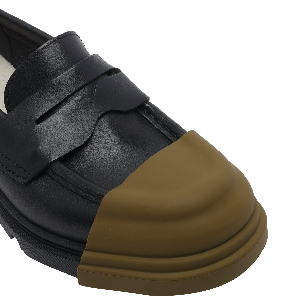 Camper Sneakers Black Calf Leather/rubber Sole
