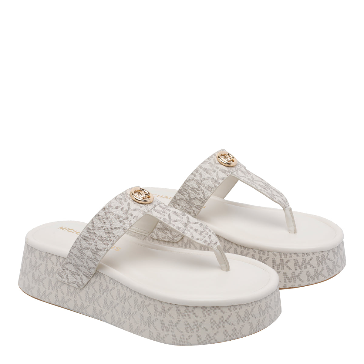 Michael Kors Sandals White Pvc/rubber Sole