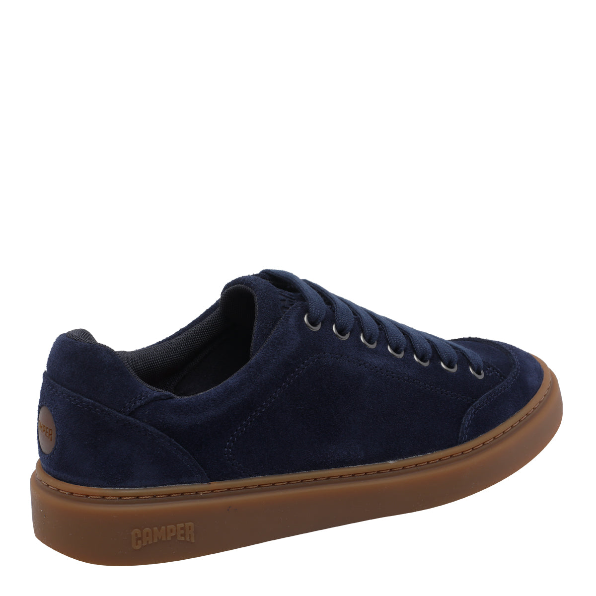 Camper Sneakers Brown Suede Leather/rubber Sole