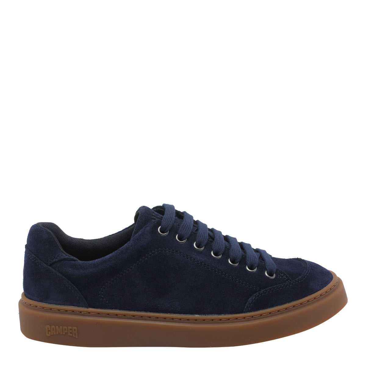 Camper Sneakers Brown Suede Leather/rubber Sole